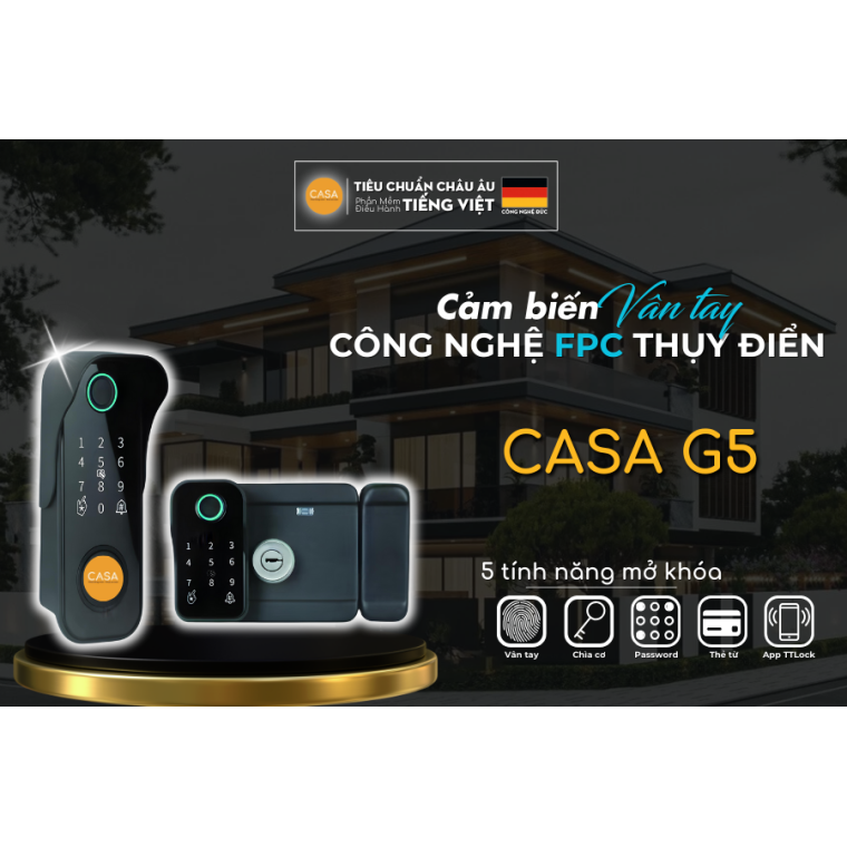 Khóa thông minh - Công Ty TNHH 1 TV NK TMDV Thiết Bị Thông Minh CASA
